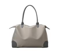 Amplia bolsa impermeable con múltiples compartimentos para viajes, gimnasio, diseño práctico, organizador de gimnasio con múltiples compartimentos, gris claro, Mass Beauty