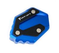 Ampliación De Almohadilla De Soporte Lateral Accesorio Modificado Para Motocicleta Para MT07 MT 07 MT-07 2014-2022(Blu,1)