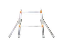 Ampliación de las superficies de apoyo, 1 par para escalera telescópica plegable