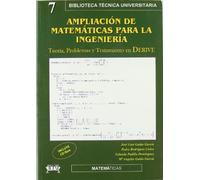 Ampliación de matemáticas para la ingeniería : teoría, problemas y tratamiento con Derive