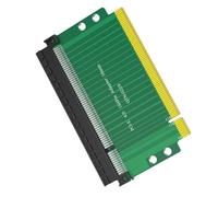 Ampliación de ordenador PCIE4.0 180 grados Tarjeta Adaptadora PCIExpress 16X Amplia Compatibilidad para Computadora Carcasa de Servidor