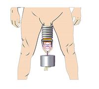 Ampliación del Pene Sistema extensor rápido de extensor de pene,Conjunto de ayuda para la erección,Potencia de vacío Bomba de Eyaculación para Hombres Juguetes Sexuales