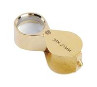 Ampliación para personas mayores | 30 x portátil impermeable de precisión | Lupa para joyas y sellos - Para la casa, la oficina, las tiendas, el taller, los ancianos, los joyeros y perit