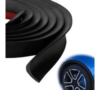 Ampliación universal de guardabarros de 6 metros, cubierta de rueda, revestimiento autoadhesivo para parachoques de coche, protector y decoración