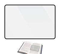 Ampliador de lectura - Paquete de 3 ampliación de hojas completas | Panel visual portátil ligero, herramienta de aumento transparente para texto, ayuda a leer libros, periódicos y leyendas