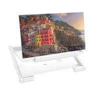 Ampliador para pantalla - Lente de aumento para smartphone 20 cm | Altura ajustable pantalla proyector aumento para móvil con soporte plegable - Para películas, vídeos, TV, juegos, viajes, casa