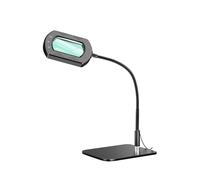 Ampliador táctil LED cuadrado visual reforzado con iluminación sensible al tacto y posicionamiento modificable para un mejor conocimiento de observación. Revista transportable