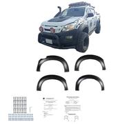Ampliadores de Guardabarros compatibles con Isuzu D MAX Series 2 2012 hasta 2019 4 Piezas con Abe TÜV