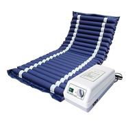 Ampliar Colchón Antiescaras,Colchon Antiescaras De Presión Alterna con Bomba Silenciosa,Impermeable Colchones Antiescaras De Aire De PVC Médico,Prevención Escaras,Azul Marino,200x110cm