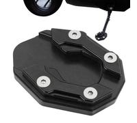 Ampliar soporte lateral para motocicleta - Almohadilla para pie, extensión de pie de aleación de aluminio de 7,2x5,7x1,4 cm | Extensión de caballete para vehículos de dos ruedas | Accesorios de p