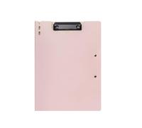 Amplias aplicaciones Carpeta A4 multicolor Bloc de notas multifuncional con doble clip Contratos datos Archivos Acabados Material oficina(Pink)