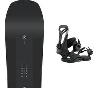 Amplid - Packs (snowboard + fijaciones) - Pack Time Machine 2026 - Negro Negro 155 cm.160 cm