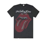 Amplificada Rolling Stones lengüeta de Diamante Hombres de la Camiseta