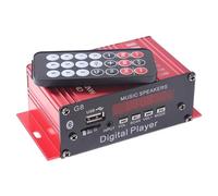 Amplificador, 10PCS G8 Coche 12V 200W 4 Canales Estéreo Amplificador De Potencia Digital AUX FM MP3,para el hogar