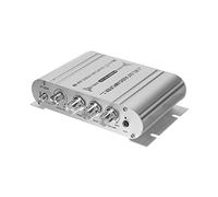 Amplificador, 2. 1CH 40W 2x20W AMPLIFICADOR DE POTENCIA DE COCHE DIGITAL HI-FI AMPLIFICADOR DE AUTAMIENTO DE AUDIO DE AUDIO DE AUDIO DE 2 Altavoces y un subwoofer(Amplifier)