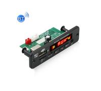 Amplificador 811Bt de 12 V, 2 x 20 W, placa decodificadora Bluetooth MP3 (negra), regalo sorpresa
