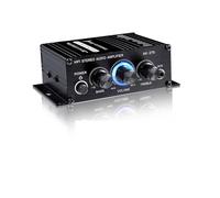Amplificador, AK270 400W 12V Amplificador de potencia HIFI STEREO HOME COCHE BAJO AUDIO AMP MUSIC PLAYER COCH SPEAKER CLASE D COMO CASA DE POTENCIA DE POTENCIA AMP(Amplifier adapter)