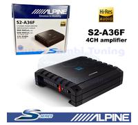 Amplificador ALPINE S2-A36F Clase D S-Series 4 Canales Potencia WRMS 4 X 90
