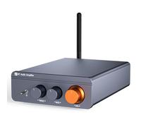 Amplificador Audio, Mini Amplificador HiFi 600W Estéreo Bluetooth 5.4 Clase D Estéreo 2 Canales, Chip TPA3255 Ajuste de Graves y Agudos