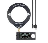 Amplificador Audio para Hogar,Receptor de Radio FM de Bolsillo - Batería 800mAh Pantalla HD LSB USB Am Pantalla IPS 4.8cm con Antena para Karaoke Hogar Estudio Exterior Camión Viaje
