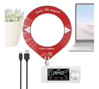 Amplificador Audio para Hogar | Receptor para Hogar - con Antena Pantalla IPS De 23cm Batería De 800mA Pantalla HD LSB Reproductor USB para Configuración DJ Camión Garaje Casa Lugar De Trabajo RV Bar