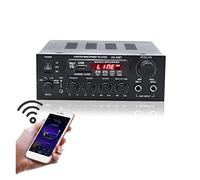 Amplificador, Bluetooth Amplificador estéreo HIFI Audio digital Home Karaoke Power Amplificador AUTOM AUTO AMPLIFICADOR HIFI USB Procesador de audio