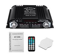 Amplificador, BT-998 HIFI Amplificador de audio LCD Mostrar Clase D Power Amplificador Bluetooth Radio Coche Home Super Ruid Speaker FM USB SD(Amplifier no Adapter)