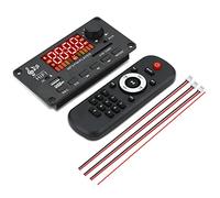 Amplificador de 12V Bluetooth 5.0 100W Placa Decodificadora de MP3 GrabacióN de Llamadas MóDulo de Audio de MúSica InaláMbrico Radio USB TF para AutomóVil (A)