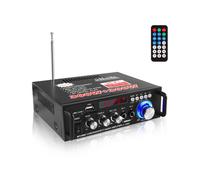 Amplificador de altavoces de alta potencia Av-298Bt 300W+300W, amplificador Bluetooth para el hogar, amplificador de audio Hi-Fi, amplificador digita