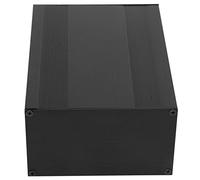 Amplificador de aluminio, placa de circuito, caja de instrumentos, vivienda, carcasa de proyecto electrónico, carcasa de aluminio para proyectos, caja, caja electrónica, 26 x 20 x 4 cm