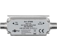 Goobay Amplificador de señal para equipos por satélite Wentronic 67056 acero inoxidable