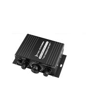 amplificador de audio, Amplificador de potencia HIFI for coche, amplificador estéreo, radio FM, 12 V, 2 canales para el hogar bricolaje