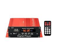 Amplificador de audio, Amplificador digital Bluetooth 5.0, estéreo HIFI, canal 2., FM, USB, sistema de sonido for cine en casa Para el hogar, karaoke