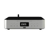 Amplificador de audio, Amplificador digital HIFI de 80 W x 2 potencia, Bluetooth 5.0, tocadiscos música, entrada for tarjeta SD USB Para el hogar, karaoke
