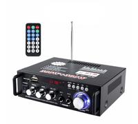 Amplificador de audio Bluetooth HiFi portátil, amplificador de potencia estéreo de 2.0 canales con sonido de alta fidelidad, perfecto para audio