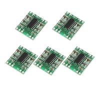 Amplificador de Audio Digital Clase D PAM8403 3W+3W 2.5V-5.5V con Reducción de Ruido Pack de 5 Amplificador Estéreo Compacto Amplificador para Altavoces Pequeños