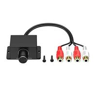 Amplificador de audio Mini adaptador de perilla de coche Interior Refuerzo de graves Control de volumen