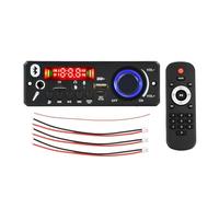 Amplificador de audio, Módulo decodificador FM MP3 con amplificador Bluetooth de 12 V CC, doble canal, 80 W x 2, placa amplificadora estéreo Para bricolaje en casa