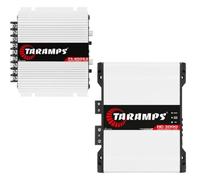 AMPLIFICADOR DE AUDIO PARA AUTO HD 3000 2 ohmios Clase D monobloque amplificador de audio para auto 3000 vatios RMS + Taramps TS 400x4 2 ohmios rango completo 4 canales 400 W RMS