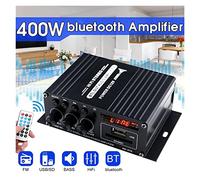 Amplificador de audio para automóvil 40 0w 2 * 200w Estéreo HiFi Coche Inicio Subwoofer Coche AUDIO AUDIO AMPLIFICADOR AMP Sound Speaker Digital EDR Audio LED Amplificadores de diseño Para reducir la
