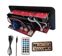 Amplificador de audio para coche, placa de amplificador de coche | Módulo AMP estéreo de 12 V y 24 V con pantalla digital, kit electrónico, altavoz inalámbrico, placa para cambiar los altavoces del