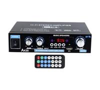 Amplificador De Audio para Hogar - Surround 5.1 con Radio FM | Reproductor Multimodo para Altavoces, TV Y Karaoke - Conexión/USB/AUX, Ideal para Cine En Casa Y Garaje