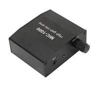 Amplificador de Auriculares Portátil Alta Sensibilidad 1000X ALC Control de Nivel Automático Amplificador de Auriculares para Presentaciones de Entrenadores