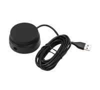 Amplificador de Auriculares USB, 96 KHz 24 bits, Adaptador deUSB a 3,5 Mm, Control de Volumen USB, Monitoreo de Micrófono, para Auriculares con Conector de 3,5 Mm, para 25