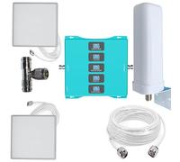 Amplificador de Cobertura Móvil gsm 2G 3G 4G, Repetidor de Señal (800/900/1800/2100/2600mhzB1/3/7/8/20)