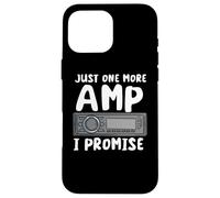 Amplificador de coche divertido Música del coche sintonización de audio del coche sintonizador Carcasa para iPhone 16 Pro Max