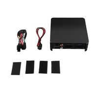 Amplificador de coche DSP 320W 6 canales Clase AB para estéreo de coche Android, mejora la calidad del sonido aleación de aluminio (6 canales)