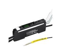 Amplificador de fibra con pantalla digital LES-31N, equipo control industrial antiinterferencias alta velocidad, sensor reflexión difusa haz pasante(LES-31P M4)