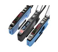 Amplificador de fibra con sensor óptica ER2-22H 22NH P FX-501 FS-N18N Pantalla digital dual alta velocidad(PR6Y10 Reflective M6 1m Wire; ER2-22H NPN)
