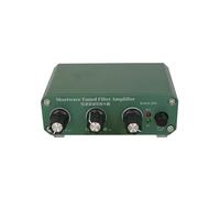 Amplificador de Filtro Sintonizado de Onda Corta con Modos de Transmisión y Paso, Cobertura de Frecuencia de 3 A 30 MHz, Ganancia Ajustable de 0 A 30